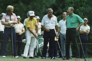 Golf apparel in 1960s