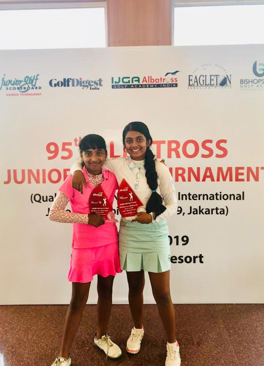 Tanishka and Keerthana dominated the C category girls