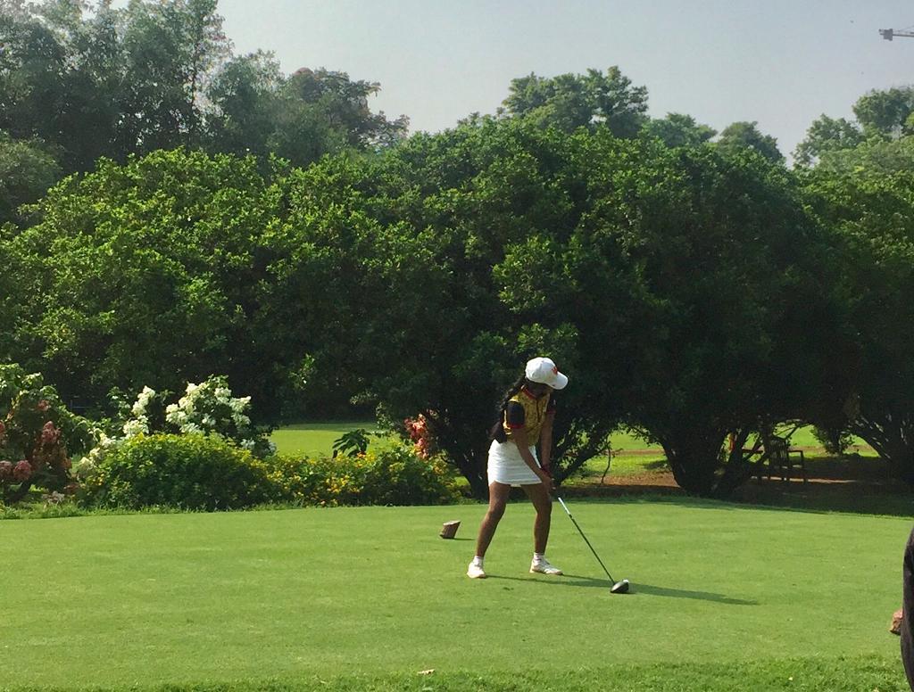 Tanishka Prithvi finishes third at the Eastern India Golf Championships