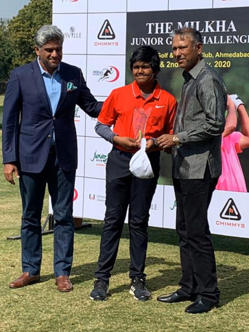 Shamit wins at Kensville Golf Club in Ahmedabad