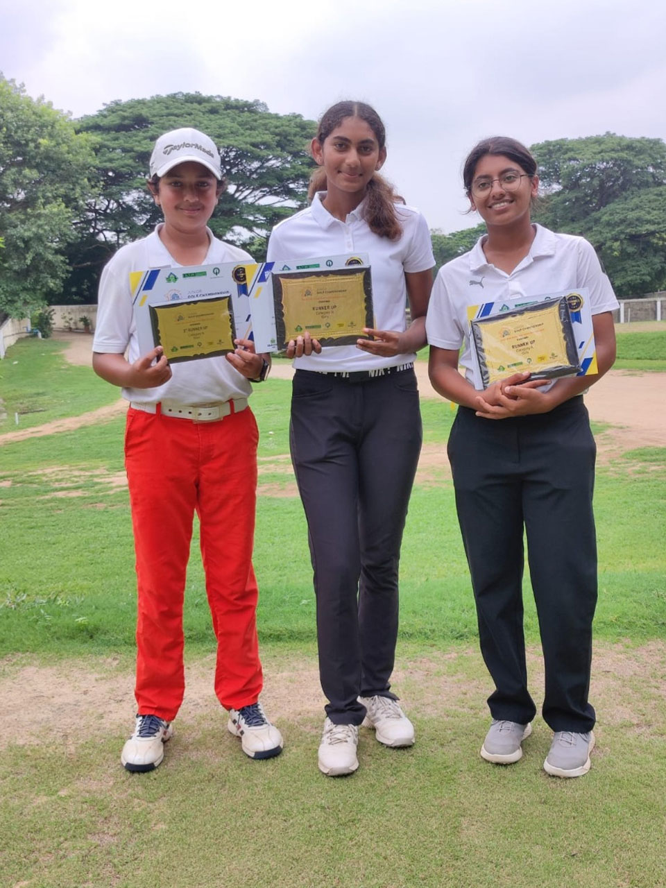 Shayaan Khadri , Anika Vivek and Pihoo Chauhan stood 3rd, 2nd and 2nd in their respective categories