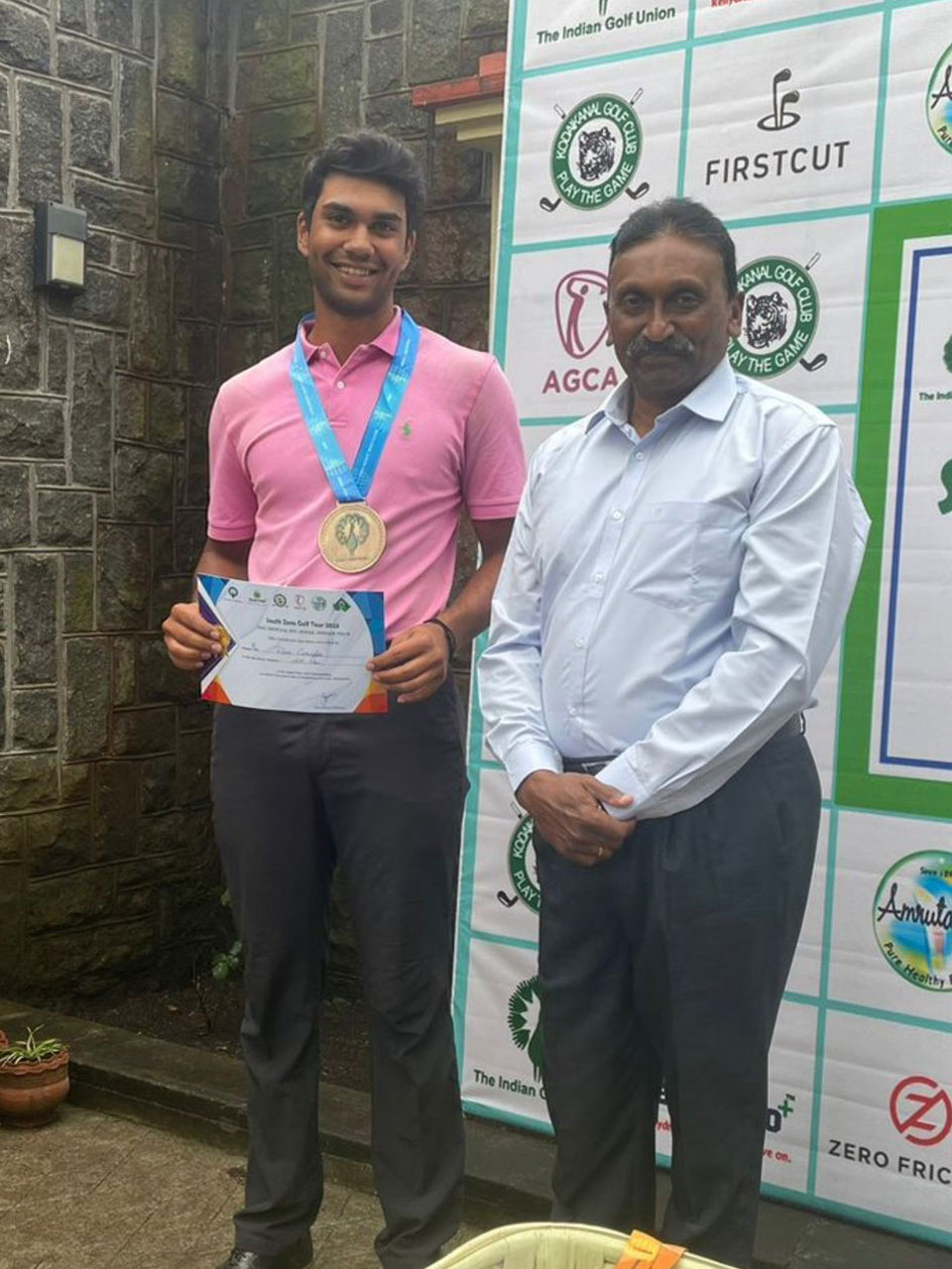 Reon Cariappa finishes 2nd at the South Zone Amateur Championship