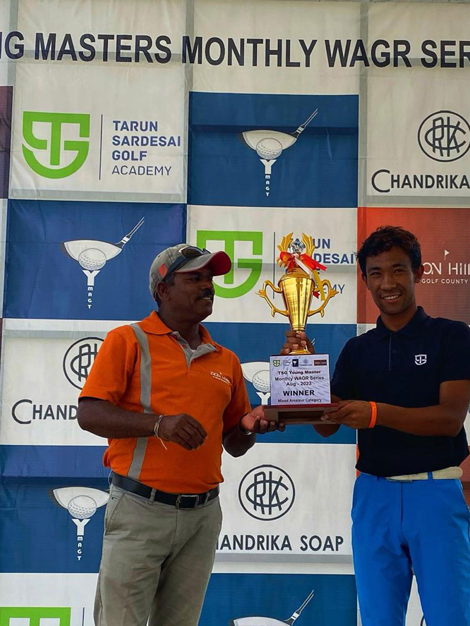 Subhash Tamang wins the Men's Open Amateur Category
