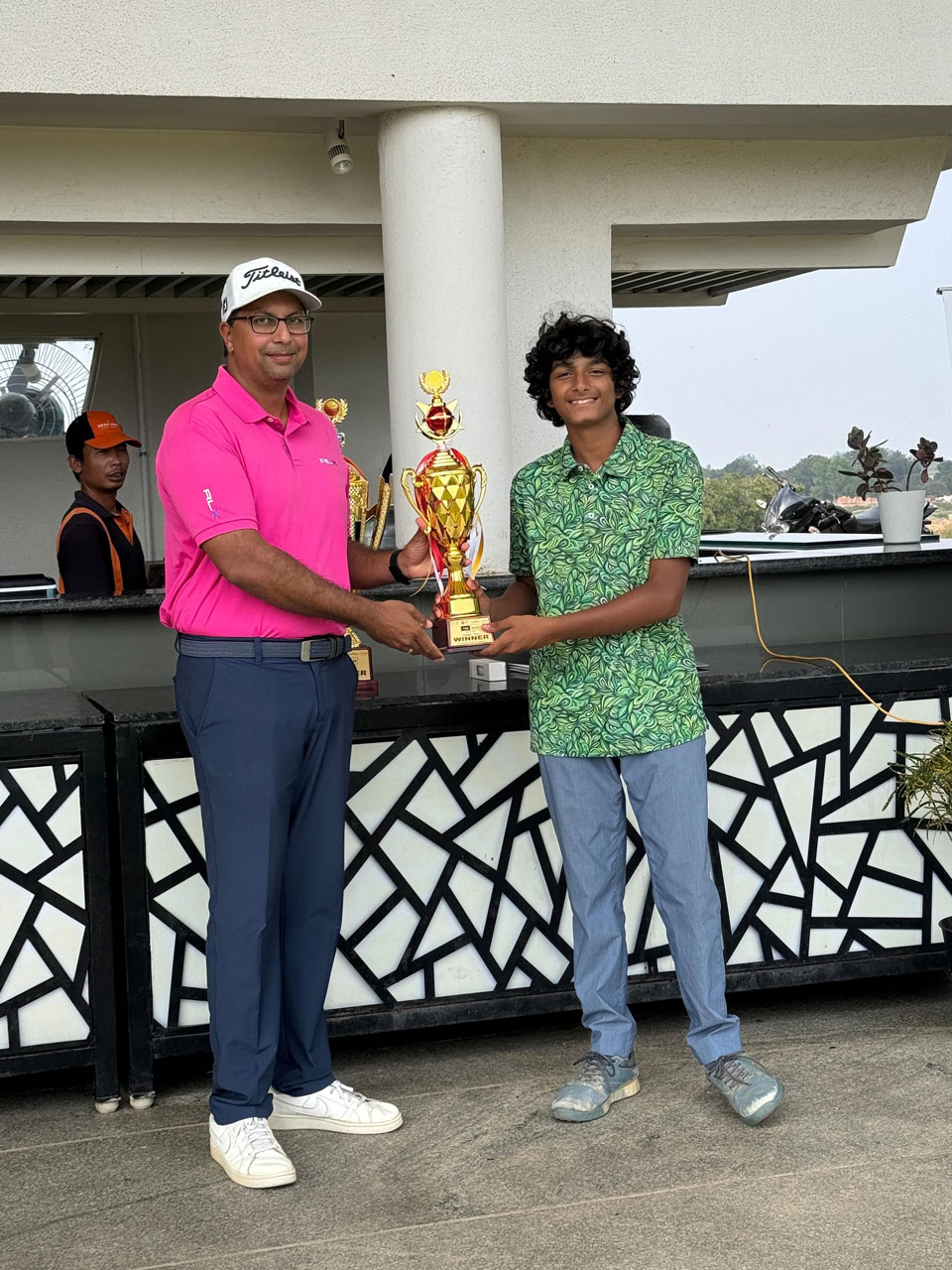 Jaitirth Warrier won the 15yrs & below mixed junior category  at the TSG WAGR Series- Event 3, held at Zion Hills, Bangalore