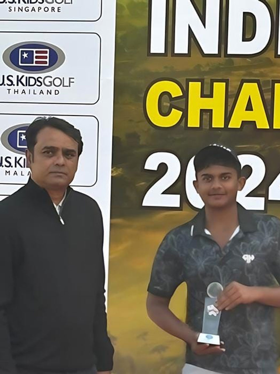 Vivaan Ubhayakar finished 4th in US KIDS Indian Championship 2024, held at Classic Golf and Country Club in Gurugram, Haryana.