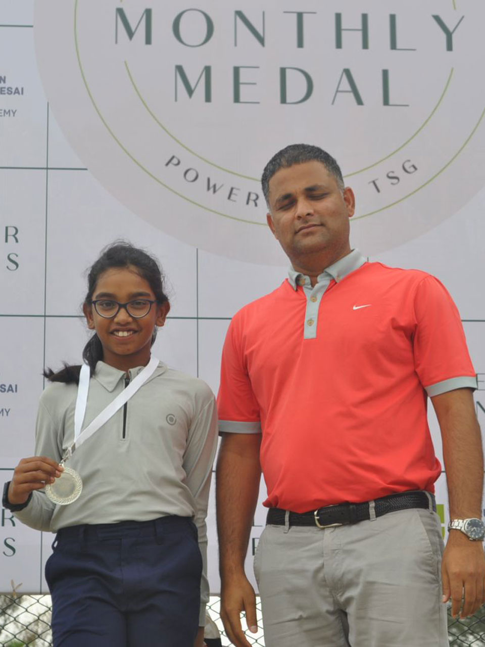 Isha Rajesh finished as runner up in the 'C' Girls Category at the Clover Greens Junior Monthly Medal powered by TSG, held at Clover Greens Golf Course in Bangalore.