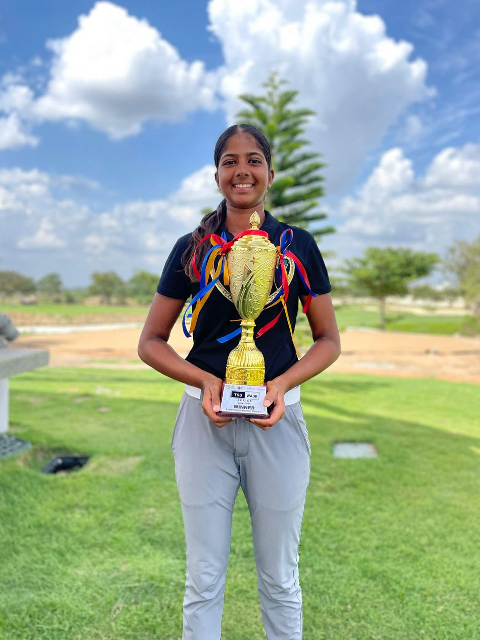 Kaya Daluwatte won the open Girls Category and also finished as runner up in the mixed TSG WAGR Series at Zion Hills.