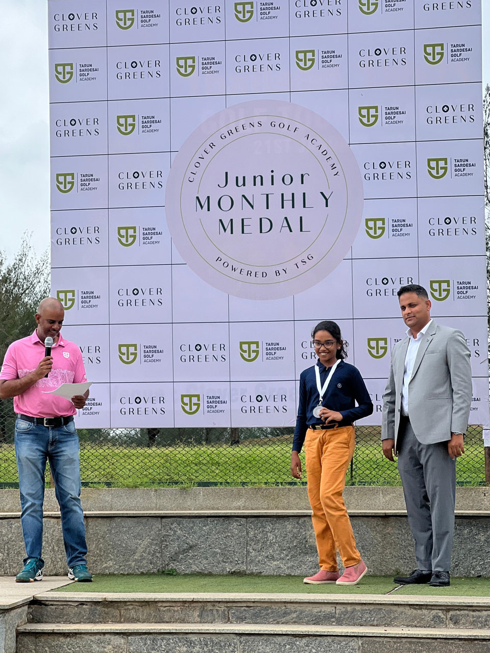 Isha Rajesh finished 2nd runner up in 'C' Girls Category at the Clover Greens Monthly Medal powered by TSG: Event2, held at Clover Greens Golf Course in Bangalore.