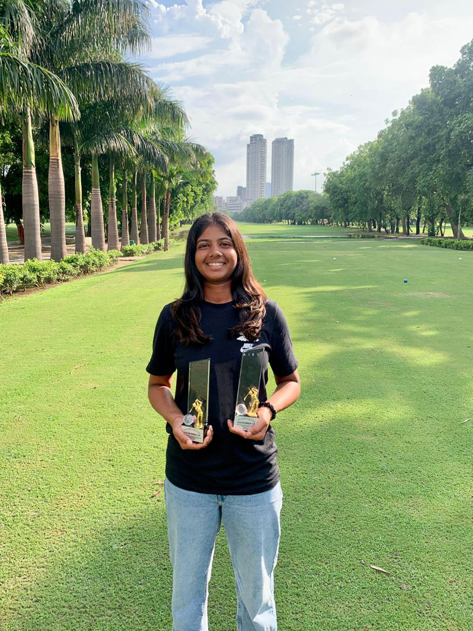 Kaya Daluwatte finished 2nd runner up in 'A ' Girls Category at the IGU UP State Ladies & Junior Girls Golf Championship held at Noida Golf Club, Noida