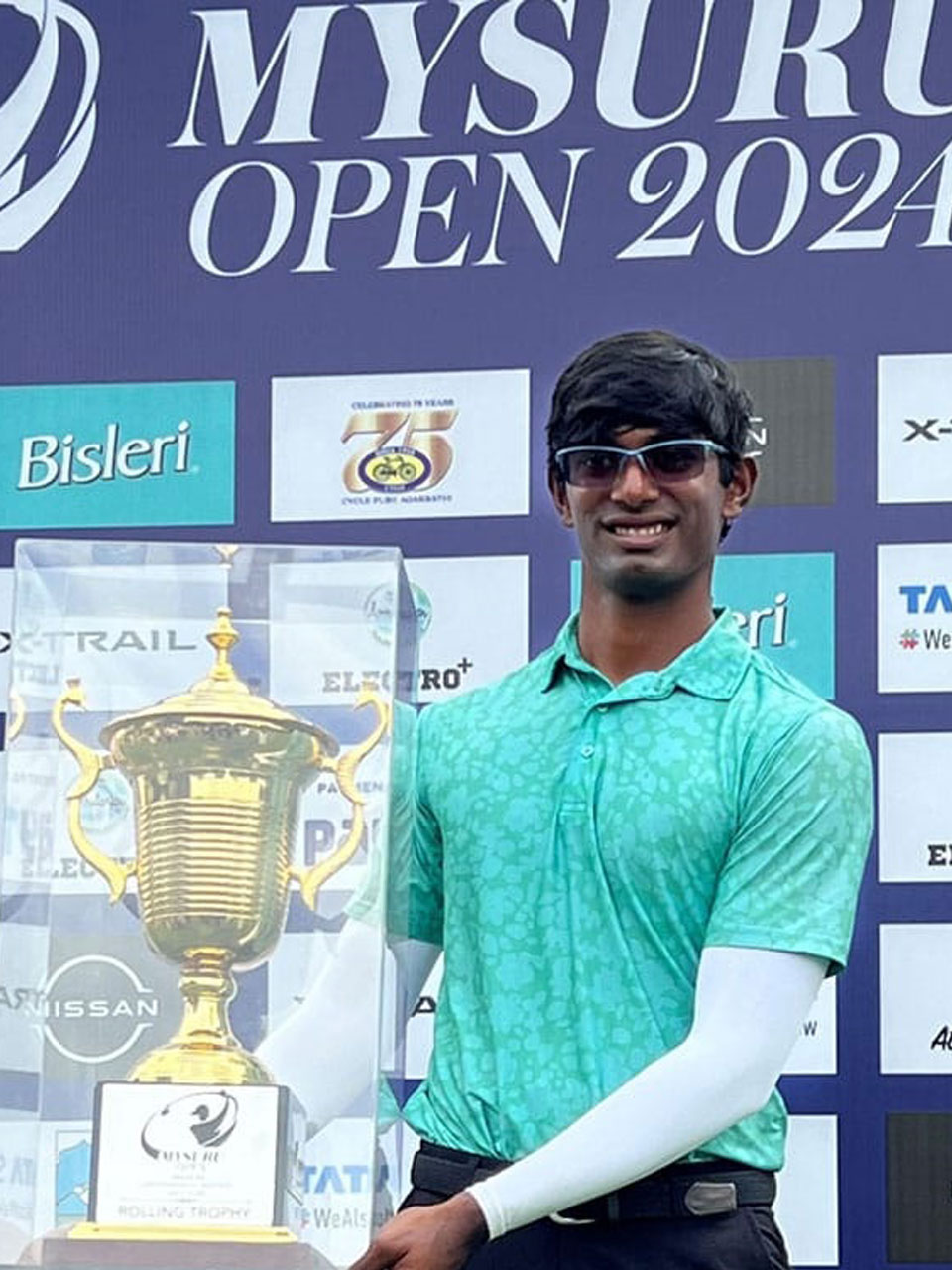 Shaurya Binu won PGTI Mysuru Open Golf Championship, held at  JWGC Golf Club, Mysore.