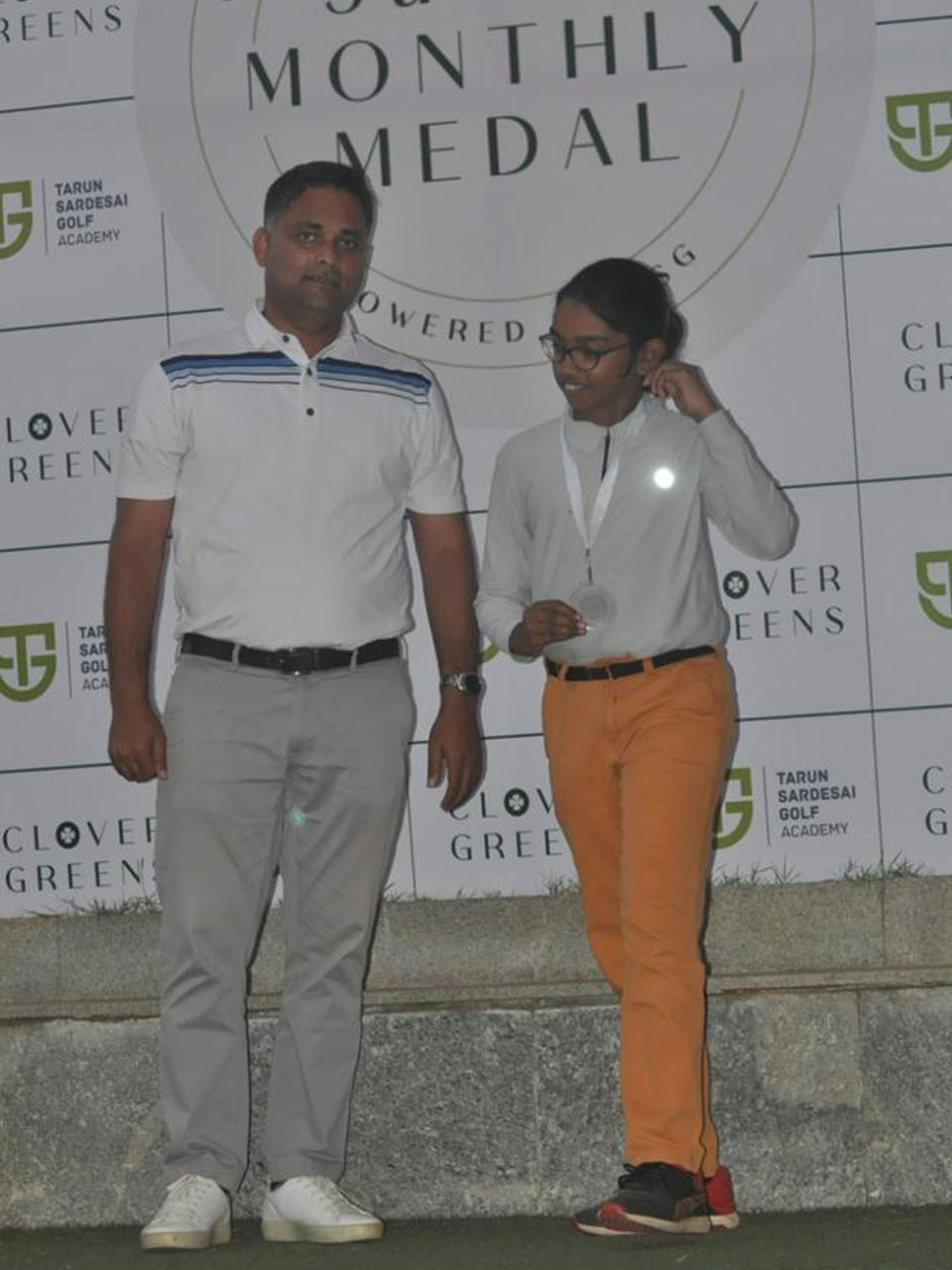 Isha Rajesh finished runner up 'C' Girls Category at the Clover Greens Monthly Medal powered by TSG:Event 3, held at Clover Greens Golf Course in Bangalore. 
