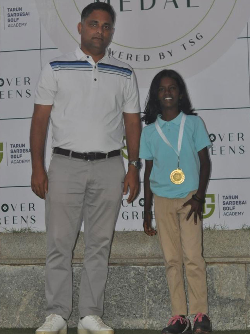 Arpita Shaji won 'C' Girls Category at the Clover Greens Monthly Medal powered by TSG:Event 3, held at Clover Greens Golf Course, Bangalore.