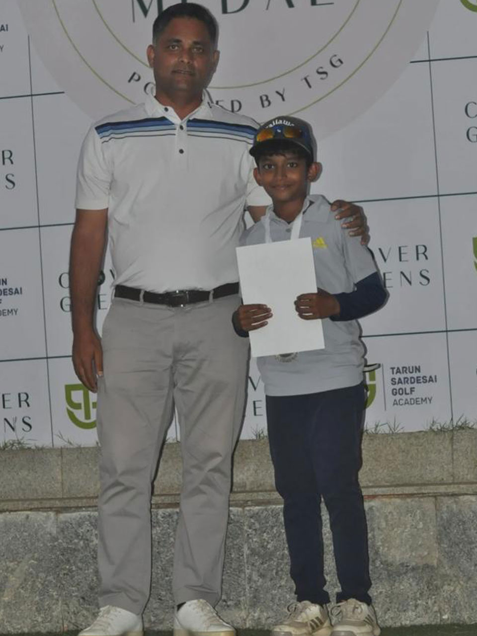 Krithik Kalidindi finished runner up 'C' Boys Category at the Clover Greens Monthly Medal powered by TSG:Event 3, held at Clover Greens Golf Course, Bangalore.