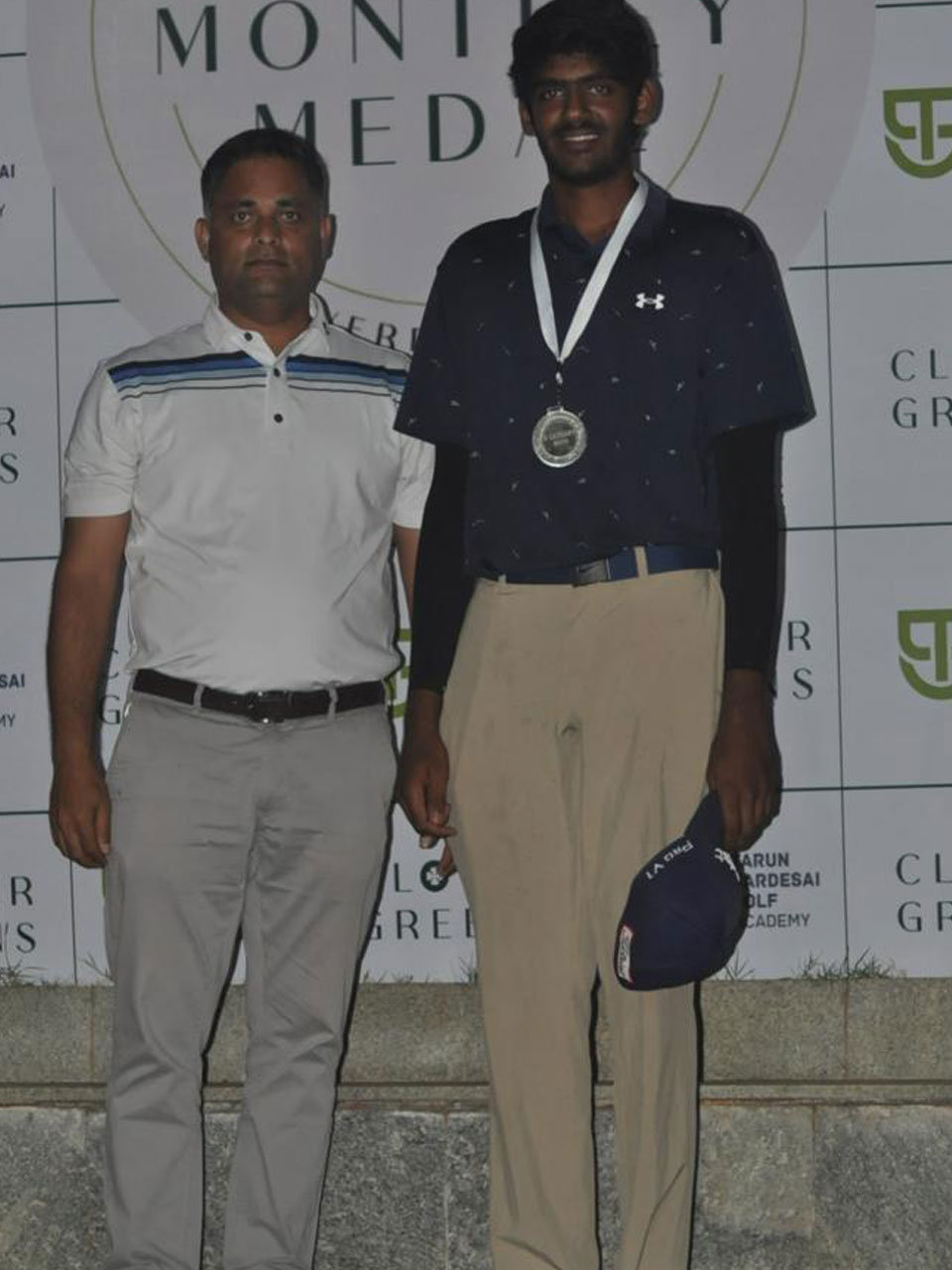 Sriram Nandigam finished runner up in 'A' Boys Category at the Clover Greens Monthly Medal powered by TSG:Event 3, held at Clover Greens Golf Course, Bangalore.