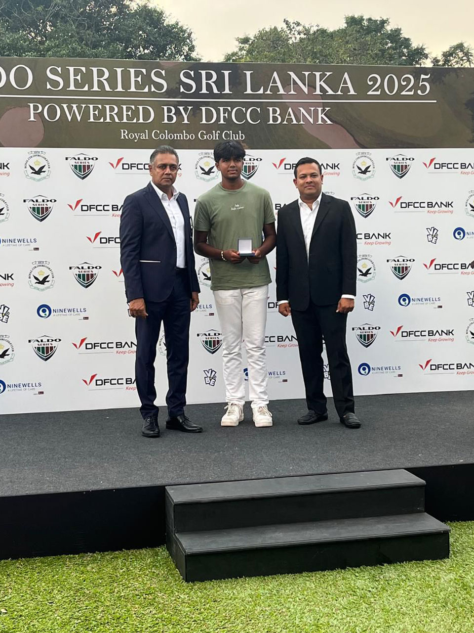 Lavith Prasad finished runner up in the Stableford 0 to 18 Handicap Category at the Vishwamanava Golf Championship held at JWGC Mysore.